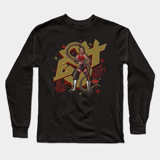 Bianca Belair No Rest For The Best Long Sleeve T-Shirt by Holman